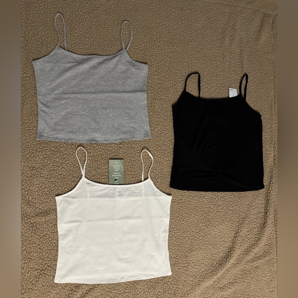 Three Short Tank Tops